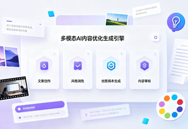 盖州市AI智能内容优化创新 多模态生成技术丰富数字内容创作生态