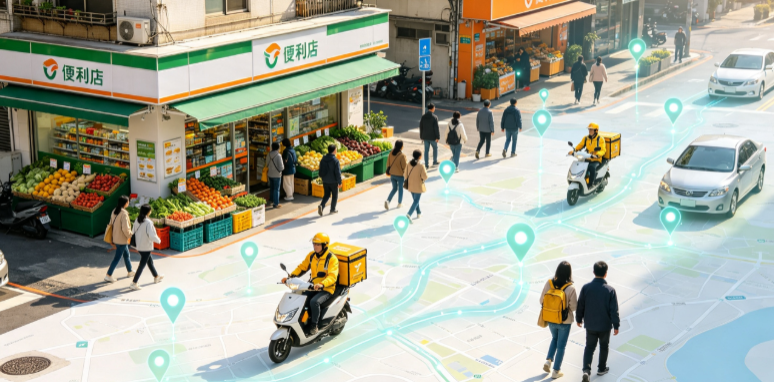 盖州市渗透衣食住行，GEO 地理空间技术重塑大众日常消费服务场景